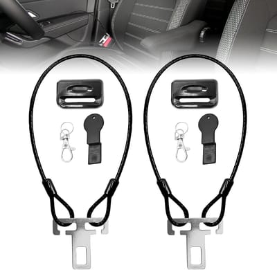 2 Stuks Motorhome Diefstalbeveiliging, 60 cm Auto Diefstalbeveiliging, Beveiliging voor Campers, Vans en Auto's met Hoogwaardige Kwaliteit