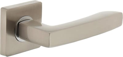 Intersteel Deurkruk Dean op vierkant rozet nikkel mat