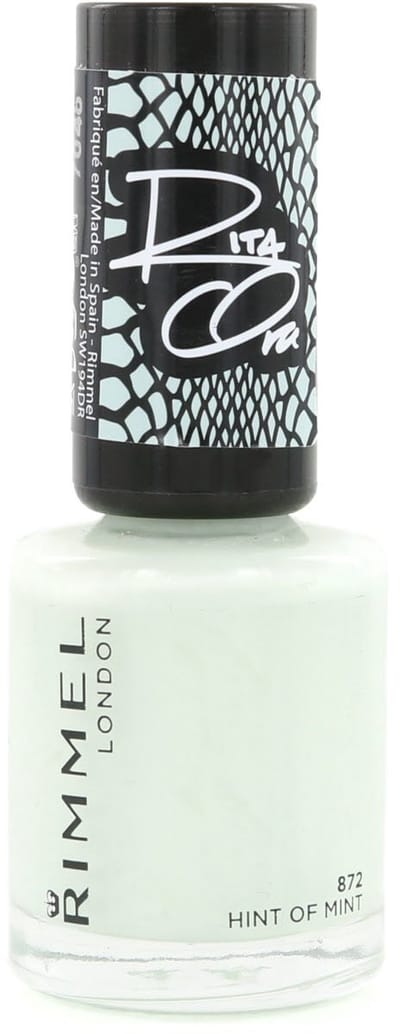 Rimmel London 60 Seconds Supershine by Rita - 872 Hint of Mint - Nagellak