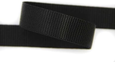 5 Meter Zwarte Polypropyleen Band 50mm Breed