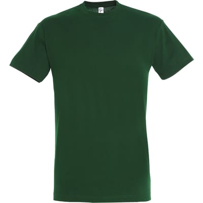 SOLS Heren Regent T-Shirt met korte mouwen (Fles groen)