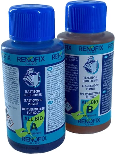 Renovaid Renofix - Impregneer vloeistof - 3 Componenten - Epoxy basis - Oranje - 200 ML