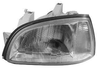 VanWezel 4338962 - Phare droit avec clignotant pour Renault Clio jusque 04/1998