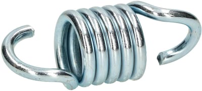 KOTARBAU® Schommelveer, Veer voor Hangmat, 7 mm, Verzinkt Staal, 6 Windingen, Zilver, Hangstoel Veer, Hangstoelveer, Trekveer met Haken, Hangmat trekveer