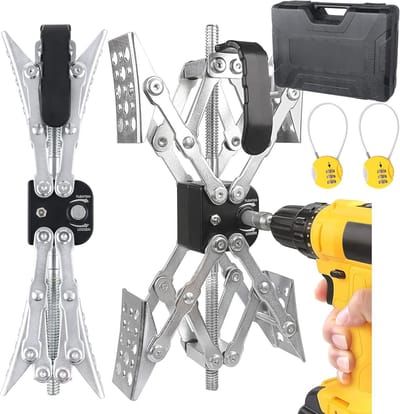 X-vormige RV Stabilizer Wiel Chock - 2 Pack voor Veilig Parkeren van Campers