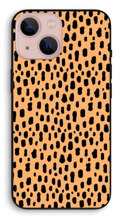 Case Company® - Hoesje geschikt voor iPhone 13 mini hoesje - Panter - Biologisch Afbreekbaar Telefoonhoesje - Bescherming alle Kanten en Schermrand