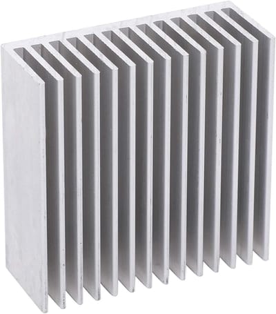 Koelplaat voor Warmteafvoer van 50 x 20 x 50 cm - Anti-roest en Anti-corrosie - Stevig en Duurzaam - Efficiënte Warmteafvoer
