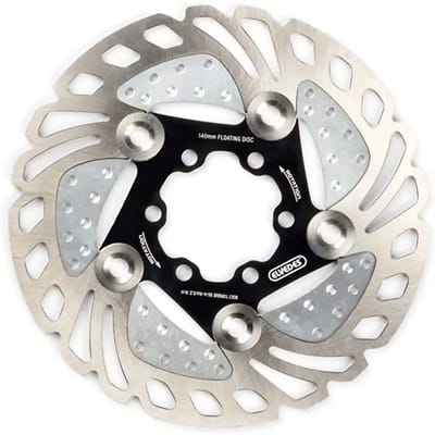 Elvedes Remschijf Crx14 140 Mm 6 Gaats Staal Zilver/zwart