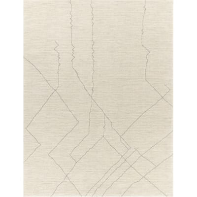 Modern tapijt Heal crème 80x150 cm