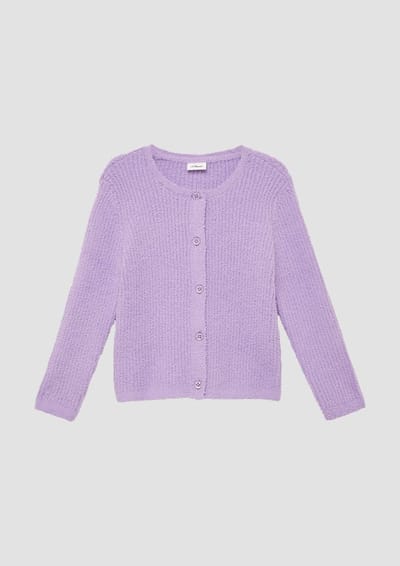 Meisjes Trui met Ronde Hals en Jersey Knit Met Knopen s.Oliver