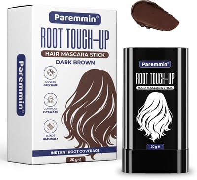 Uitgroei Haar Stick (Donker Bruin) - Haarmascara - Poeder – Uitgroeispray – Haarvezels – haarverf – Haarpoeder