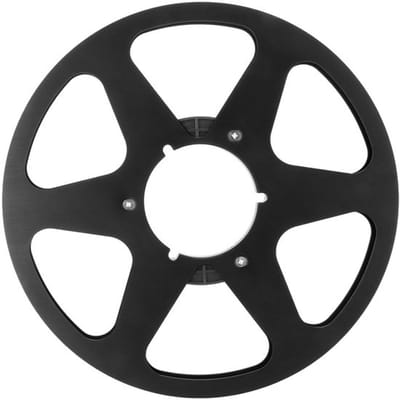 Opnamespoel 10,5 Inch - Aluminium Geluidsopnamespoel - 6 Windweerstandsgaten - Compatibel met REVOX/STUDER - Roestvrijstalen Schroeven - Bestand tegen Buigen - Tapespoel