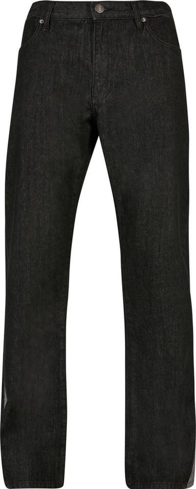 Urban Classics - Organic Triangle Denim Broek rechte pijpen - Taille, 29 inch - Zwart