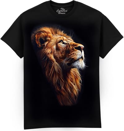 Leeuw Portrait Of A King The Coloured House T-shirt XXL