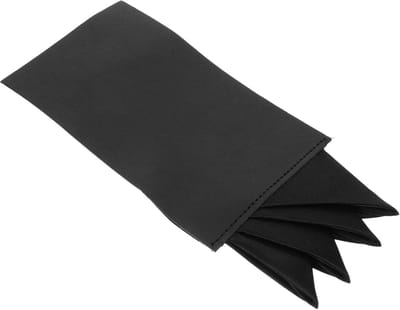 Zakdoek Heren - Accessoire Mannen - Formele Gelegenheid - Verfijnde Afwerking - 18x8 cm - Zwart