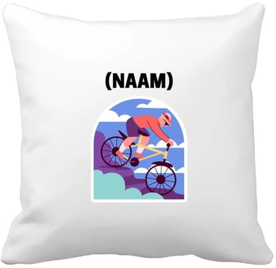 Akyol - mountainbike met eigen naam Kussen hoes - Sport - mountainbiker - sport - 40 bij 40 cm