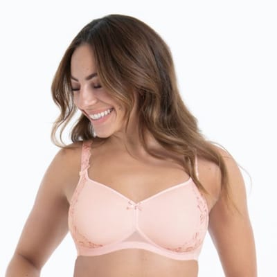 Rosa Faia Suzette Soft BH Spacer Wild Rose Roze 90 A