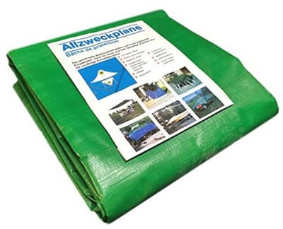 Multifunctioneel Waterdicht Afdekzeil 8 x 10 m - UV-Bestendig en Weerbestendig Tuinzeil
