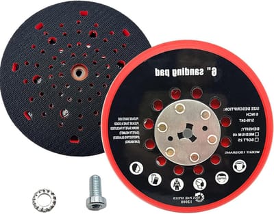 Schuurplaat 150 mm met 72 gaten voor schuurmachine - Schuurpapier voor fijn schuurwerk