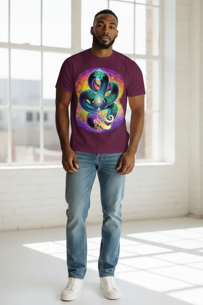 Slang Snake The Coloured House T-shirt M