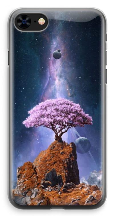 Case Company® - Hoesje geschikt voor iPhone 8 hoesje - Ambition - Soft Cover Telefoonhoesje - Bescherming aan alle Kanten en Schermrand