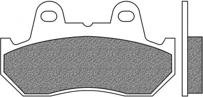 Plaquette de frein Newfren pour Scooter Honda 250 CN Helix 1986 à 1987 Neuf
