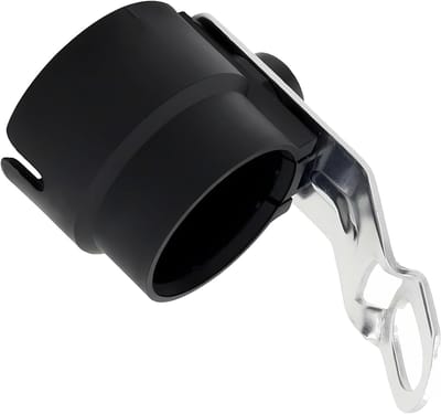 Trailer Plug Houder voor 7 naar 13 Pin met Metalen Bevestigingsplaat - Swivel Trekhaak Beugel voor Auto Aanhangwagen Accessoires