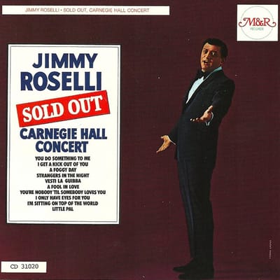 Jimmy Roselli - Sold Out: Carnegie Hall Concert (CD)