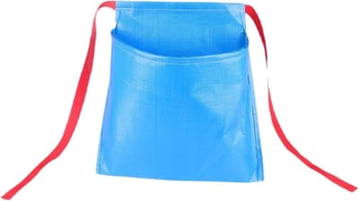 Oogstschort Tuin - Fruit Verzamel - Groenten Plukken - Waterdicht Nylon Materiaal - 30 x 30 x 18 cm - Blauw