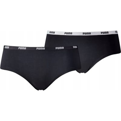 Puma Dames/Dames Hipsterbroekje (Set van 2) (Zwart)
