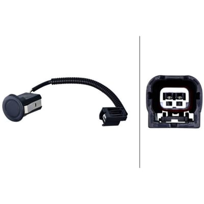 Sensor, achteruitrijhulp HELLA 6PX358 141-931