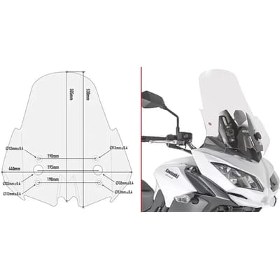 Motorfietsbel Givi Kawasaki Versys 650 (15 À 19)