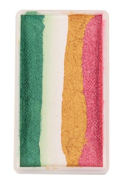 PartyXplosion PXP Splitcake Block - Pearl green, white, gold, pearl red