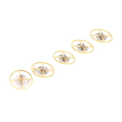 Dailygoods - Horloge Balance Wheel Onderdelen voor 8205 Beweging - 10mm Diameter