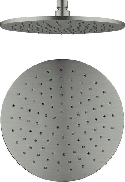 Owen & Finch Messing Regendouchekop Ø250 – Gun Metal – PVD – Messing