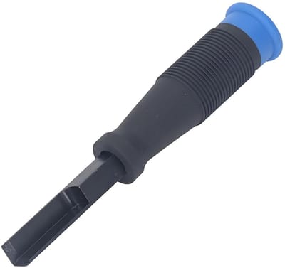 Dailygoods- Houtbeitel - Massief Chroom-Vanadium-Staal - Vierkante Hoekbeitel - Rubber Hamer - Lichtgewicht Ontwerp - Nauwkeurige Snijkracht - Beitel