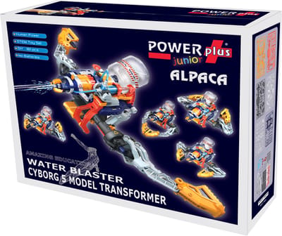 POWERplus Alpaca 5 Model Cyborg Water Blaster Waterpistool Handboog Speelgoed Set