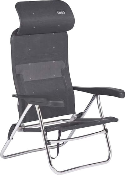 Crespo - Strandstoel - AL/205 - Compact - Donker grijs
