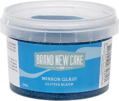 BrandNewCake® Mirror Glaze Blauw 300gr - Spiegelglazuur - Taart en Dessert Decoraties