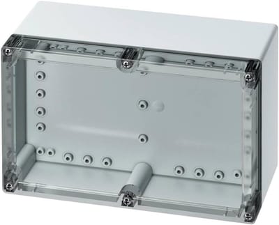 Installatiekist ABS - Verdeelbox Elektra - Elektrische Installaties - Robuuste ABS Constructie - 252 x 162 x 120 mm - Lichtgrijs