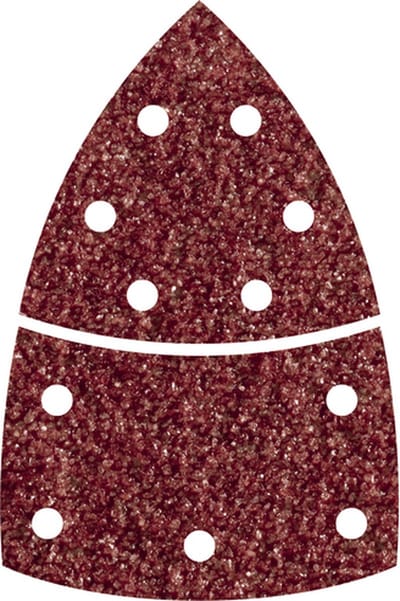 wolfcraft - Set zelfhechtende schuurbladen 15-delig, voor hout/metaal - 3118000