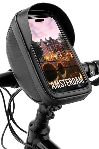 Telefoonhouder Fiets Universeel | Fiets / Racefiets / Mountainbike | Waterdicht | Universeel | Fietshouder | FIets Telefoon Houder | Waterdicht | Houder Fiets Telefoon | Fietstas
