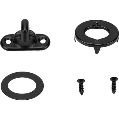 24 Sets Marine Kwaliteit Twist Lock Bevestigingen Roestvrij Coating Draaiknop Oogbout Stud en Roestvrijstalen Schroeven voor