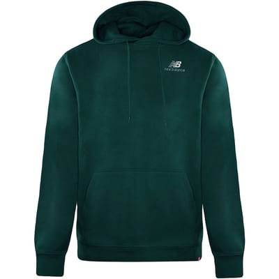 New Balance Lange Pullover Teal Heren Essentials Geborduurde Hoodie MT11550 TKK