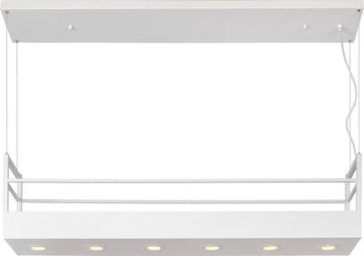 Lucide MIRAVELLE - Hanglamp - 6xGU10 - Wit