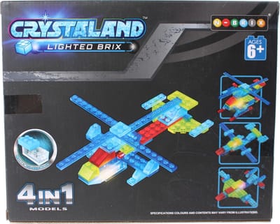 Johntoy Bouwpakket Crystaland 51-delig 99003
