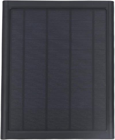 Zonnepaneeloplader - Camera oplader - Buiten stroom - IP66 waterdicht - 6W 5V - Zwart