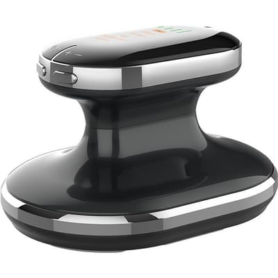 4-in-1 Cellulitis Massager Verwijderaar Lichaamssculptuur Machine Draadloze Elektrische Lichaamsafslankmassage voor Buik, Taille, Armen, Benen, Billen zwart
