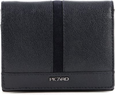 PICARD Leren Portemonnee Marie 1 Flap Wallet Ozean Blauw