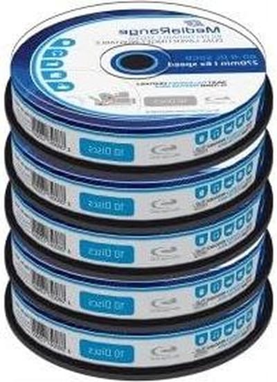 Blu-ray Disc BD-R DL - Dubbellaags Schijven - Data Archiveren - Volledig Bedrukbaar - 50 GB - Wit